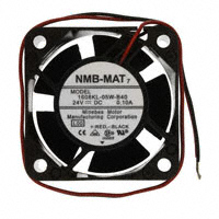 NMB Technologies Corporation - 1608KL-05W-B40-L00 - FAN AXIAL 40X20MM 24VDC WIRE