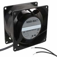 NMB Technologies Corporation - 3115FS-23W-B20-A00 - FAN AXIAL 80X38MM 230VAC WIRE