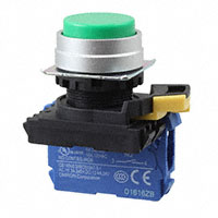 Omron Automation and Safety - A22NN-MPA-NGA-G100-NN - SWITCH PUSH SPST-NO 10A 120V