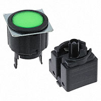 Omron Automation and Safety - A3UL-TBG-2A2C-M - SWITCH PUSHBUTTON DPDT 0.1A 30V