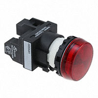 Omron Automation and Safety - M22N-BN-TRA-RE - LED PANEL INDICATOR RED 230VAC