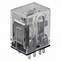 Omron Automation and Safety - MY3-DC12 - RELAY GEN PURPOSE 3PDT 5A 12V