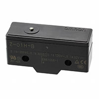 Omron Automation and Safety - Z-01H-B - SWITCH SNAP ACT SPDT 100MA 125V