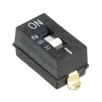 Omron Electronics Inc-EMC Div - A6SN-1101 - SWITCH SLIDE DIP SPST 25MA 24V