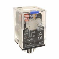 Omron Automation and Safety - MKS2PI-2 DC12 - RELAY GEN PURPOSE DPDT 10A 12V
