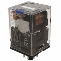 Omron Automation and Safety - MKS2PI-DC24 - RELAY GEN PURPOSE DPDT 10A 24V