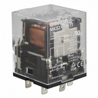 Omron Automation and Safety - MKS2XTN-11 DC24 - RELAY GEN PURPOSE DPST 5A 24V