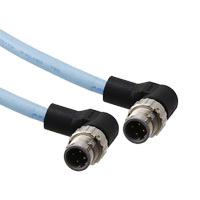 Omron Electronics Inc-EMC Div - XS5W-T422-AM2-K - ETHERNET CABLE ANG 0.3M