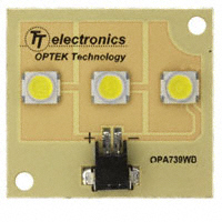 TT Electronics/Optek Technology - OPA739WD - LED WHITE 3/1WATT 6500K ARRAY