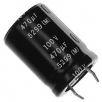 Panasonic Electronic Components - ECE-S2AG471E - CAP ALUM 470UF 20% 100V SNAP