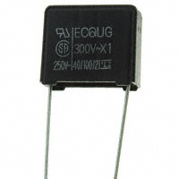 Panasonic Electronic Components - ECQ-U3A333MG - CAP FILM 0.033UF 20% 300VAC RAD