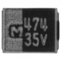 Panasonic Electronic Components - ECS-H1VX474R - CAP TANT 0.47UF 35V 20% 1411