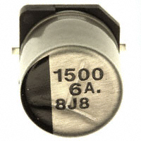 Panasonic Electronic Components - EEE-0JA152UAP - CAP ALUM 1500UF 20% 6.3V SMD