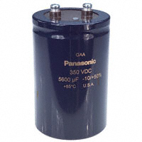Panasonic Electronic Components - EEG-A2V562HLE - CAP ALUM 5600UF 20% 350V SCREW