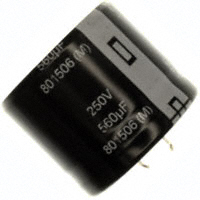 Panasonic Electronic Components - EET-UQ2E561KA - CAP ALUM 560UF 20% 250V SNAP