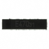 Panasonic Electronic Components - EXB-H6E470J - RES ARRAY 5 RES 47 OHM 6SSIP