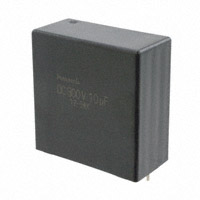 Panasonic Electronic Components - EZP-E50106LTA - CAP FILM 10UF 10% 500VDC RADIAL