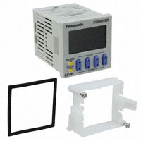 Panasonic Industrial Automation Sales - LC4H-T4-DC24V - COUNTER LCD 4 CHAR 12-24V PNL MT