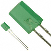 Panasonic Electronic Components - LN342GPX - LED GREEN 5X2MM RECT T/H