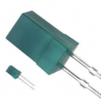 Panasonic Electronic Components - LN350GP - LED GREEN DIFF 5MM SQUARE T/H