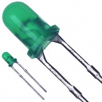 Panasonic Electronic Components - LN38GP - LED GRN DIFF 3MM ROUND T/H