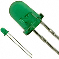 Panasonic Electronic Components - LN39GCPXUY - LED GREEN 4MM ROUND T/H