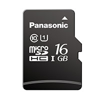 Panasonic Electronic Components - RP-SMPT16DA1 - MEM CARD MICROSDHC 16GB UHS PSLC