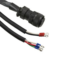Panasonic Industrial Automation Sales - MFMCA0032FCT - 3M 2.0KW POWER CABLE W BRAKE