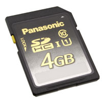 Panasonic Electronic Components - RP-SDQE04DA1 - MEM CARD SDHC 4GB CLS10 UHS PSLC
