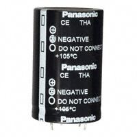 Panasonic Electronic Components - ECE-T2AA822FA - CAP ALUM 8200UF 20% 100V SNAP