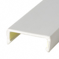 Panduit Corp - C.5WH6WR - COVER DUCT WR PVC WHT .5" (6=6')