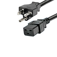 Panduit Corp - P520C19BL1.5 - POWER CORD IEC 1.50' BLACK