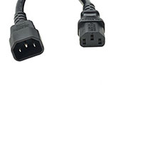 Panduit Corp - PC14C13BL4 - POWER CORD IEC 4' BLACK