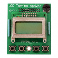 Parallax Inc. - 29121 - MODULE APP: LCD TERMINAL 2X8