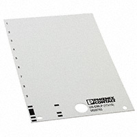 Phoenix Contact - 0828793 - PLASTIC LABEL CARD WHITE UNLABEL