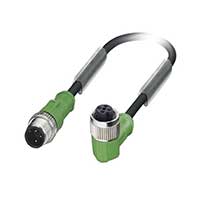 Phoenix Contact - 1668412 - CBL 3POS M12 PLUG-R/A SCKT 1.5M