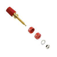 Pomona Electronics - 3750-2 - BINDING POST GOLD PLATED RED