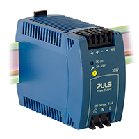 PULS, LP - ML30.100 - DIN RAIL PWR SUPPLY 30W 24V 1.3A