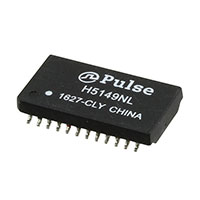 Pulse Electronics Network - H5149NLT - MDL,SIN,1GD,1:1,SMT,TR