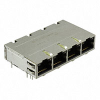 Pulse Electronics Network - J1N-0005NL - CONN MAGJACK 4PORT 1000 BASE-T