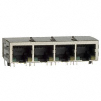 Pulse Electronics Network - J8064D648ANL - CONN MAGJACK 4PORT 100 BASE-TX
