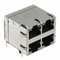 Pulse Electronics Network - JXC0-0376NL - CONN MAGJACK 4PORT 1000 BASE-T