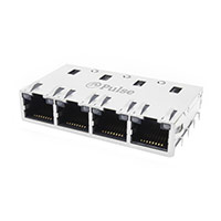 Pulse Electronics Network - JT8-4000HL - CONN MAGJACK 4PRT 10G BASE-T LED