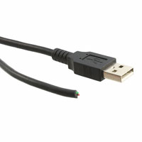 Qualtek - 3021017-10 - CBL USB A-BLUNT CON 10' 26/28AWG