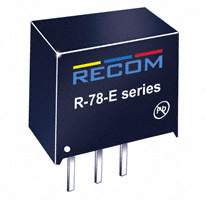 Recom Power - R-78E15-0.5 - CONV DC/DC 0.5A 18-28VIN 15VOUT