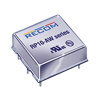 Recom Power - RP10-4815SAW/N - CONV DC/DC 10W 18-75VIN 15VOUT 1