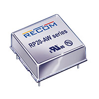 Recom Power - RP20-2412DAW-HC - 20W DC/DC CONV 1"X1" 1.6KV