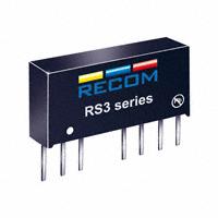 Recom Power - RS3-2412D/H3 - CONV DC/DC 3W 18-36VIN +/-12VOUT