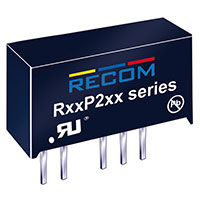 Recom Power - R12P205D/P - CONV DC/DC 2W 12VIN +/-05VOUT