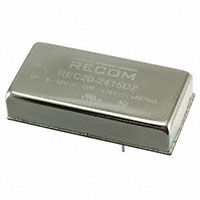 Recom Power - REC20-2415DZ - CONV DC/DC 20W 9-36VIN +/-15VOUT